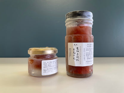 伍代長谷部 生柚子胡椒赤鬼 瓶タイプ 量り売り